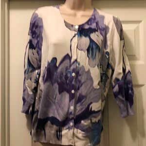 3/4 sleeve light weight sweater